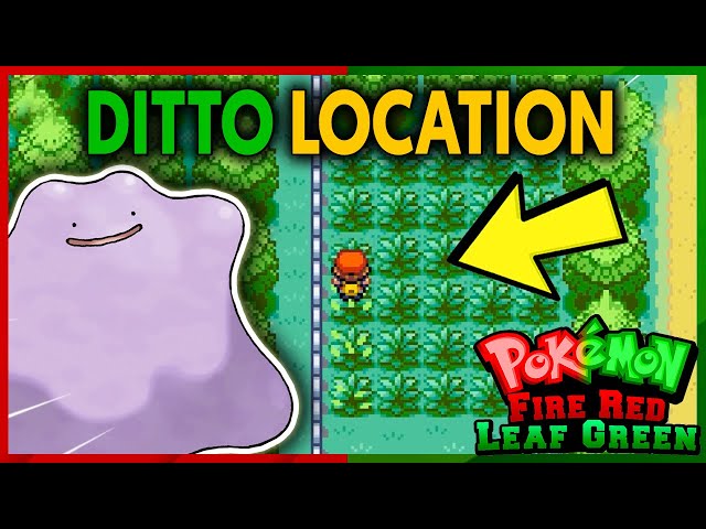 Can You Beat Pokemon FireRed/LeafGreen With Only a Ditto? 