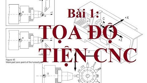 Lập trình tiện CNC - Bài 1: Tọa độ tiện CNC