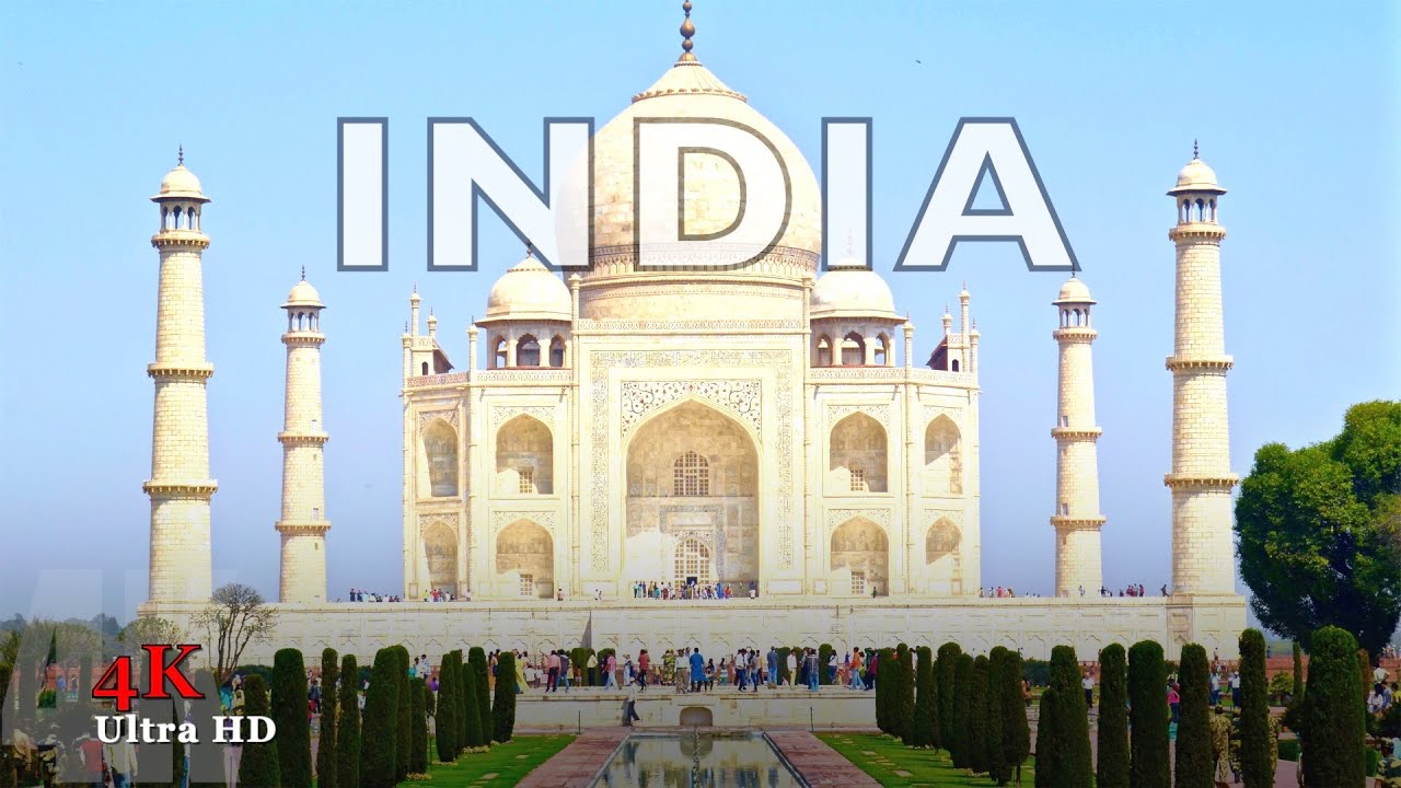 INDIA- Travel Video in 4K 2022 || Top Tourist Destinations in India  || Fly over India