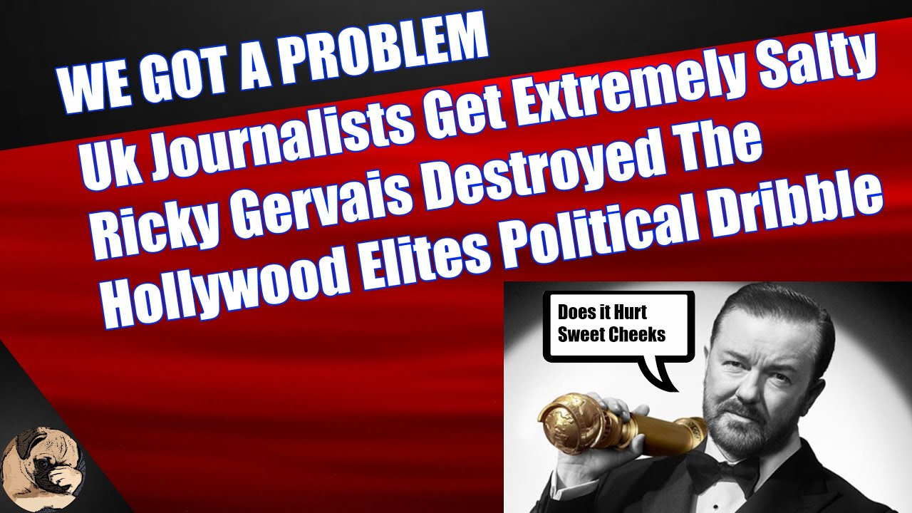 Uk Journalists Get Extremely Salty Ricky Gervais Destroyed The