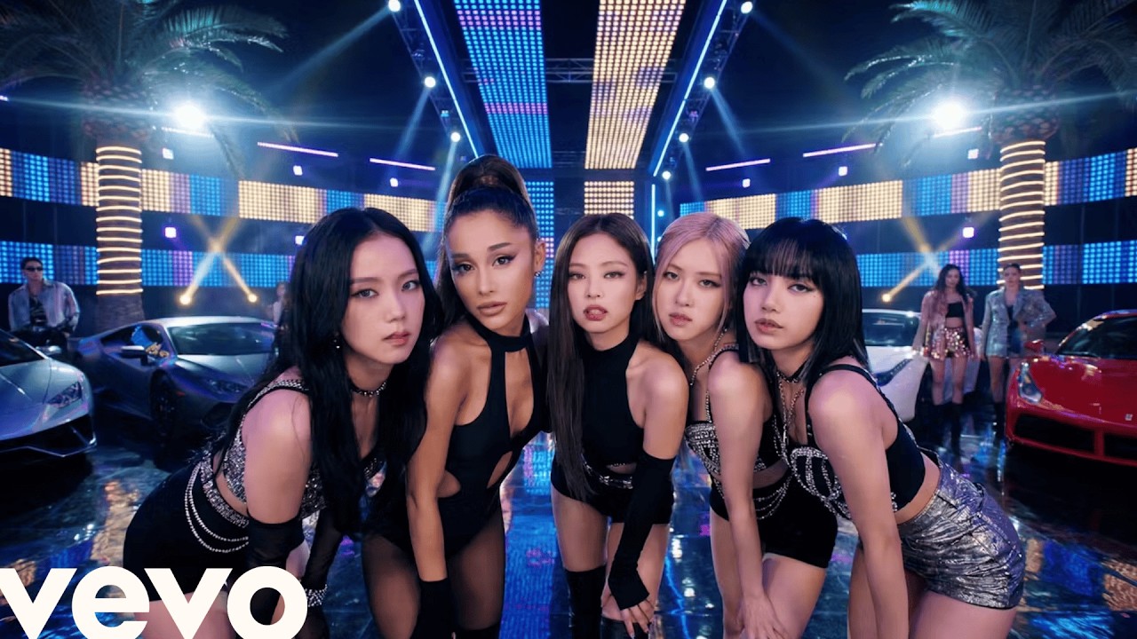 Jennie, Ariana Grande - Fire In My Soul (ft. Lisa,Jisoo,Rose,Travis Scott) | (Official Lyrics Video)