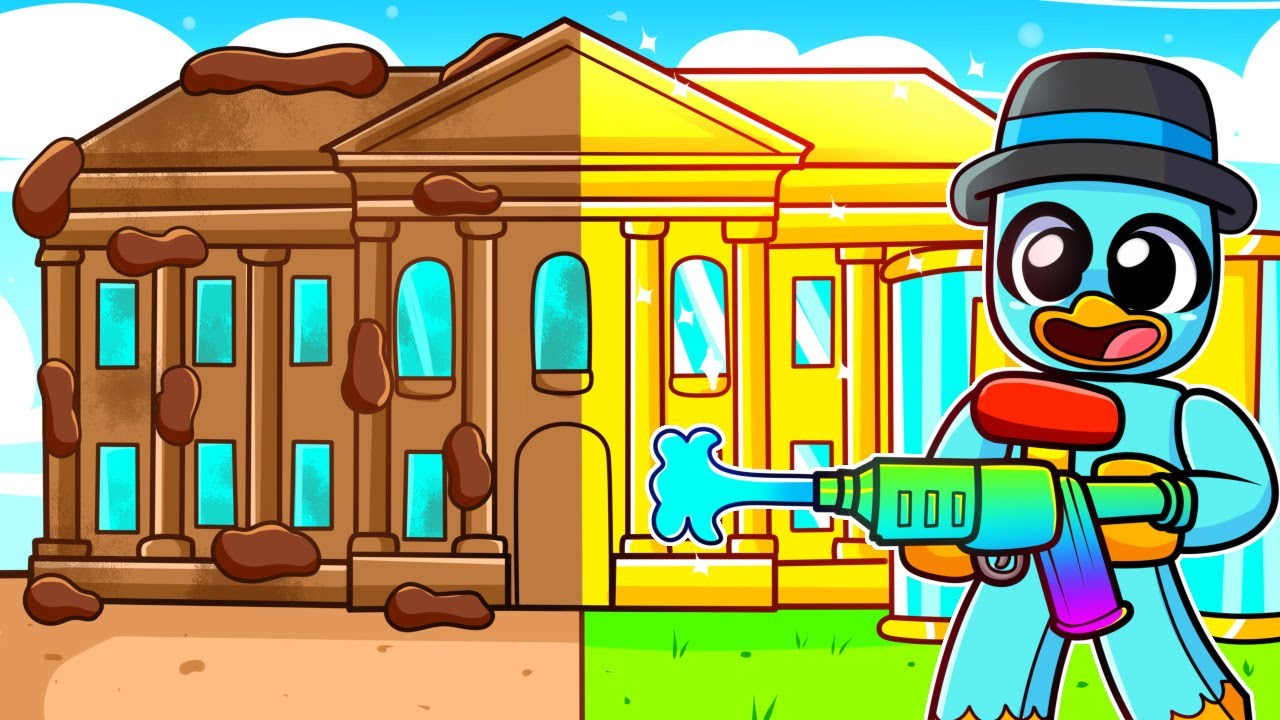 Simulador de LAVADO a PRESIÓN con mis AMIGAS en Roblox!