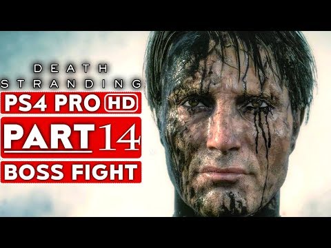 Death Stranding Gameplay Walkthrough Part 14 Cliff Boss Fight - No Commentary