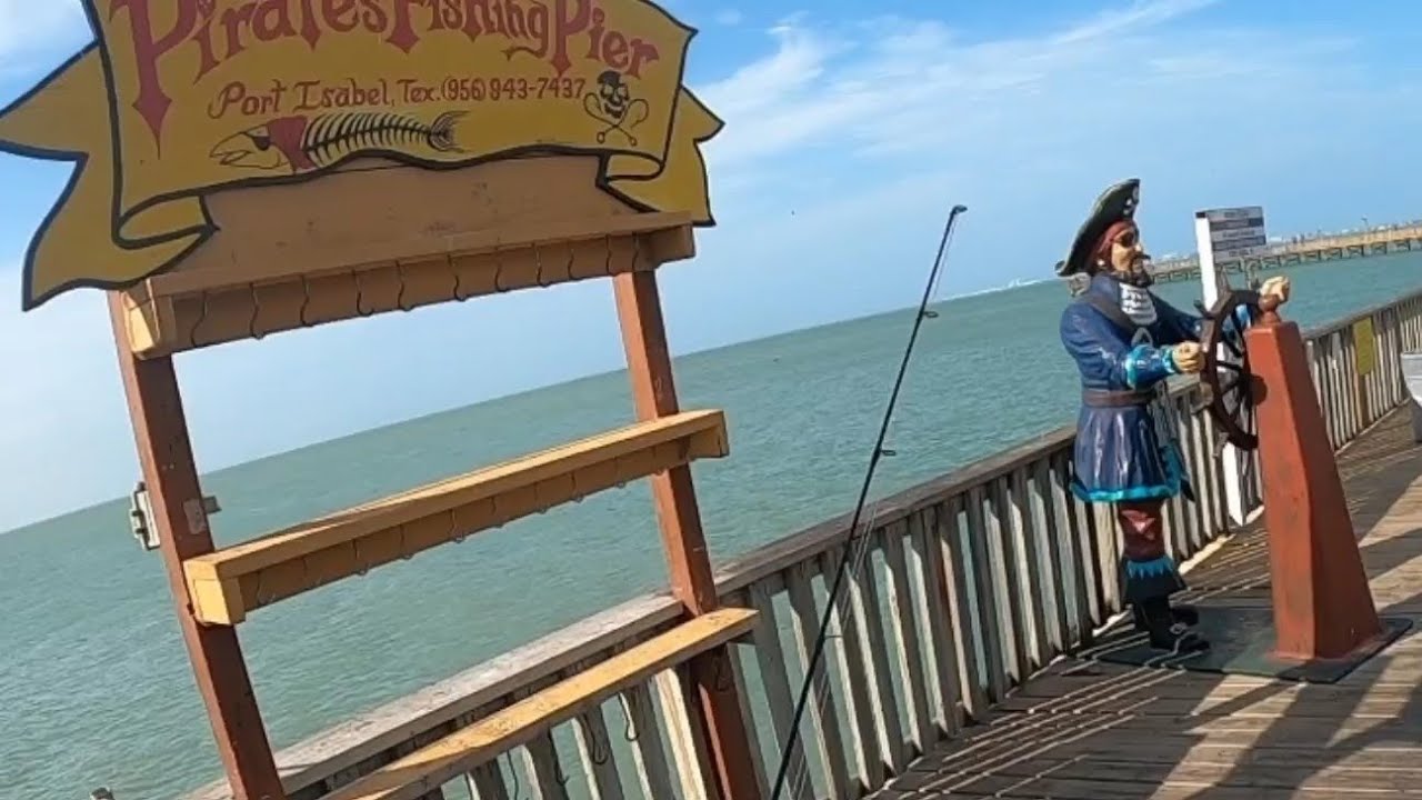 Pirates landing fishing pier (Port Isabel) YouTube