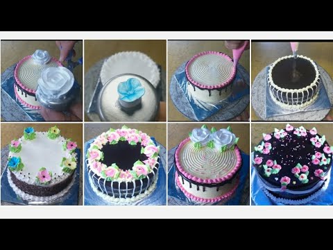 Quick and simple cake decorating tutorials for beginners at home ...