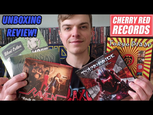 Unboxing review! CDs & vinyl from Cherry Red Records: Tokyo Blade