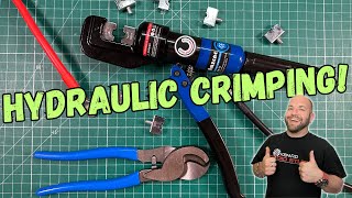 Never Have A Bad Crimp Again! Use Hydraulics!