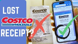 Retrieve your Digital Costco Receipts (If you Lose Them)