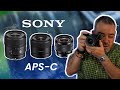 Nuevos Objetivos SONY APS-C MONTURA E / 15MM F1.4 G / 10-20MM F4 G PZ / 11MM F1.8