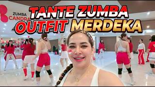 TANTE SEMOX ZUMBA OUTFIT BIKIN MERDEKA