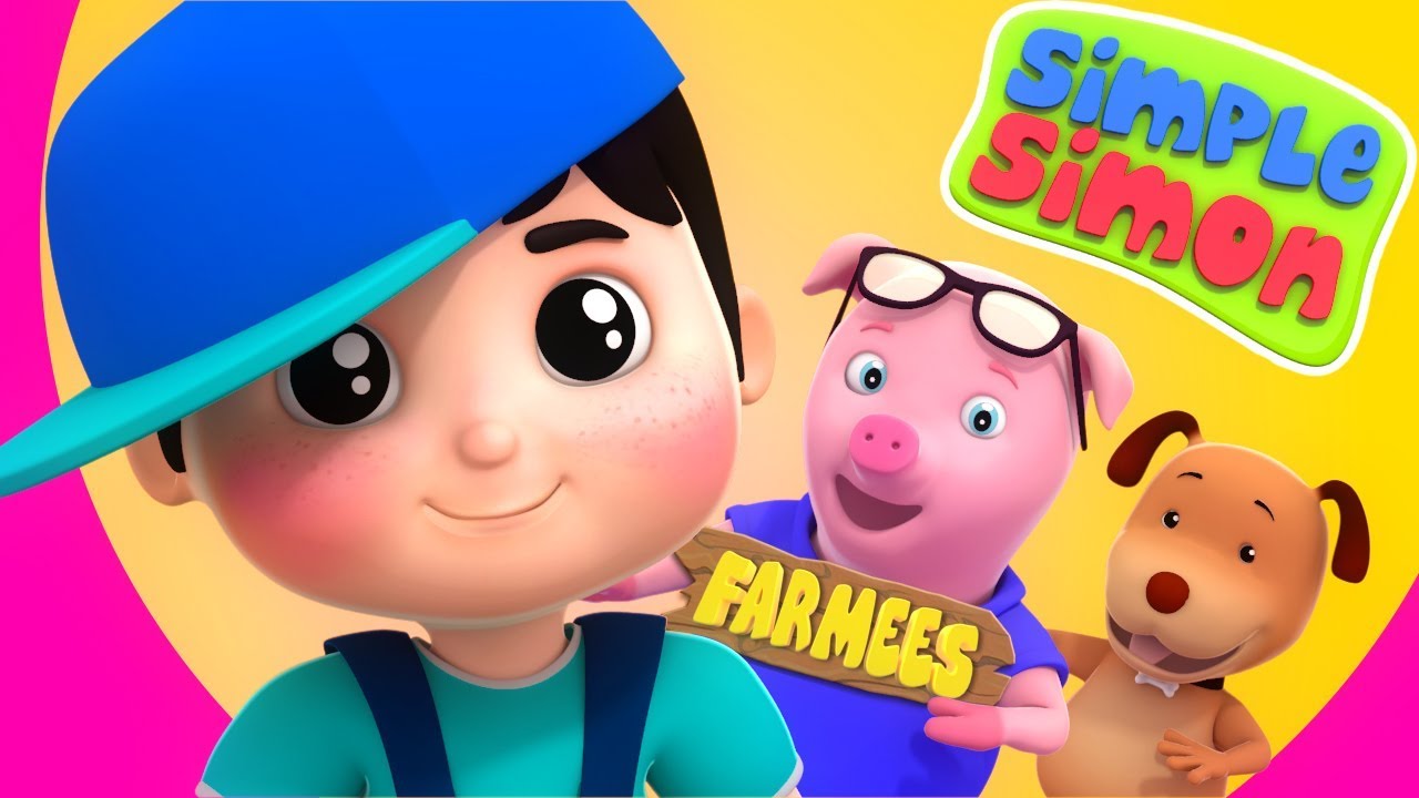 ⁣Simple Simon | Kindergarten Nursery Rhymes | Songs For Kids | Videos by Farmees