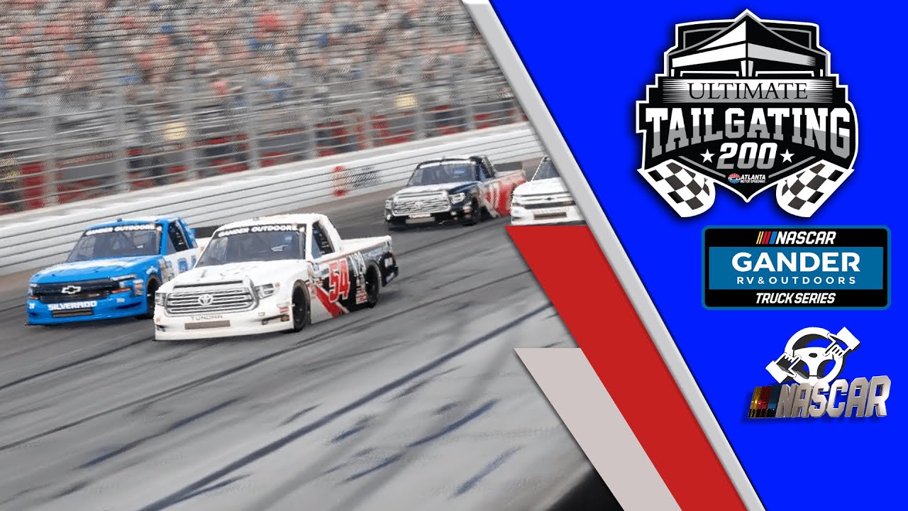2021 Ultimate Tailgating 200 Truck Race at Atlanta NASCAR Heat 4