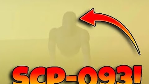 SSRP (Scp Site Roleplay): Scp-093 | Roblox