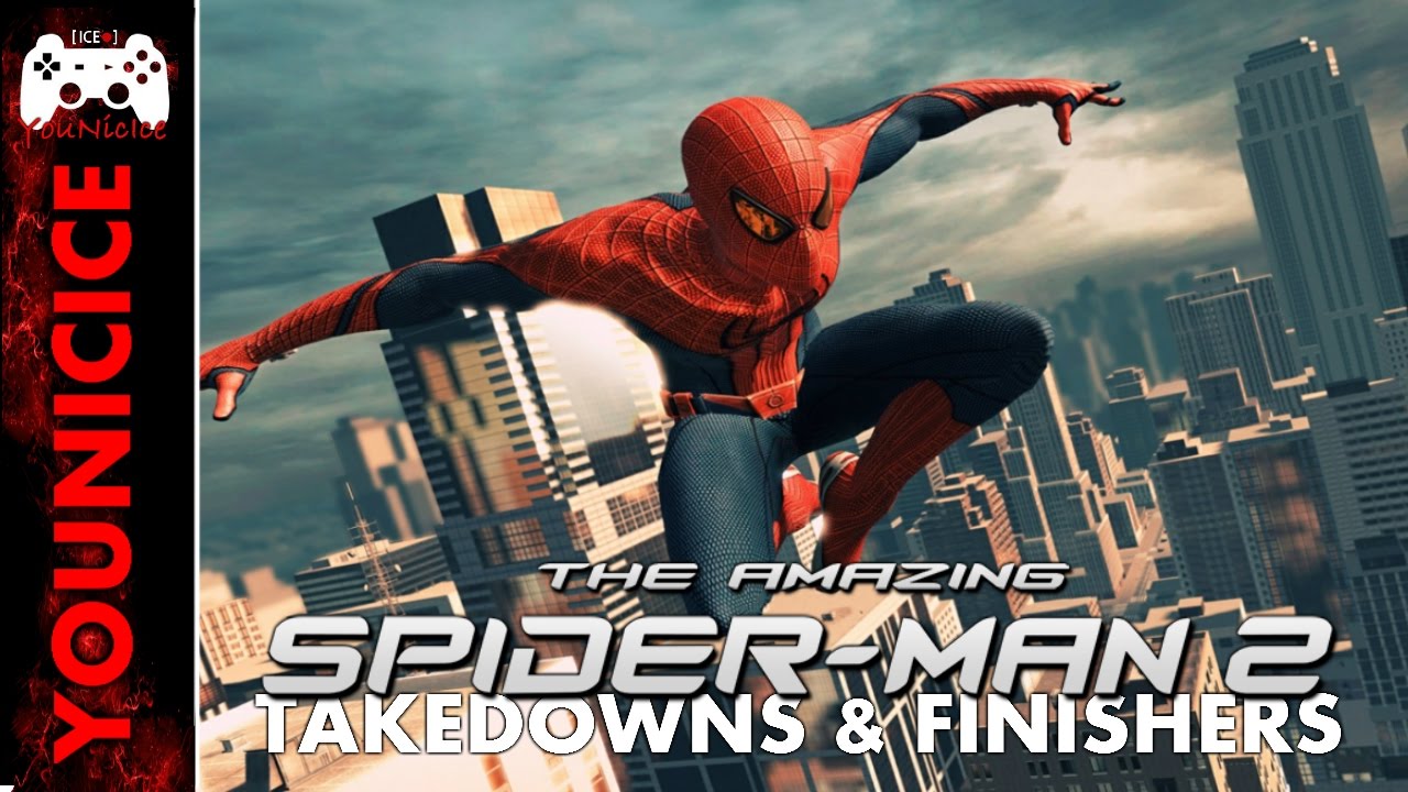 The Amazing Spider Man 2 All Takedowns & Finishers | Finishing Moves | Kill Compilation | Combat