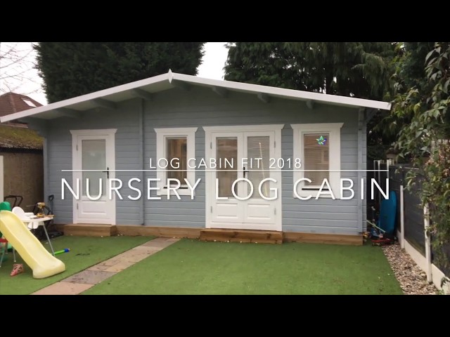 Nursery Garden Log Cabin 2018