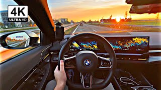 2025 BMW 5 Series 4K NIGHT DRIVE by StarDrivery