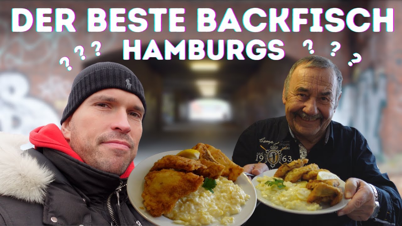 Der Beste Backfisch in Hamburg? 🍤🐟🍣 | 90 Jahre altes Fischrestaurant | Street Food Germany
