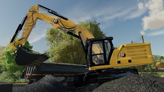 Ls22 Baustelle 4 Gebäude Abbruch Mit Dem Cat 336 Va 2K Landwirtschaft Sim 22