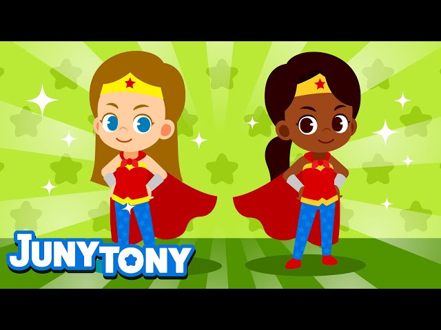 My Superhero Mommy | Family Songs for Kids | Preschool Songs | JunyTony class=