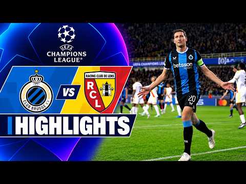 Club Brugge vs Lens 3-0 Highlights | Champions League - 2026/2027