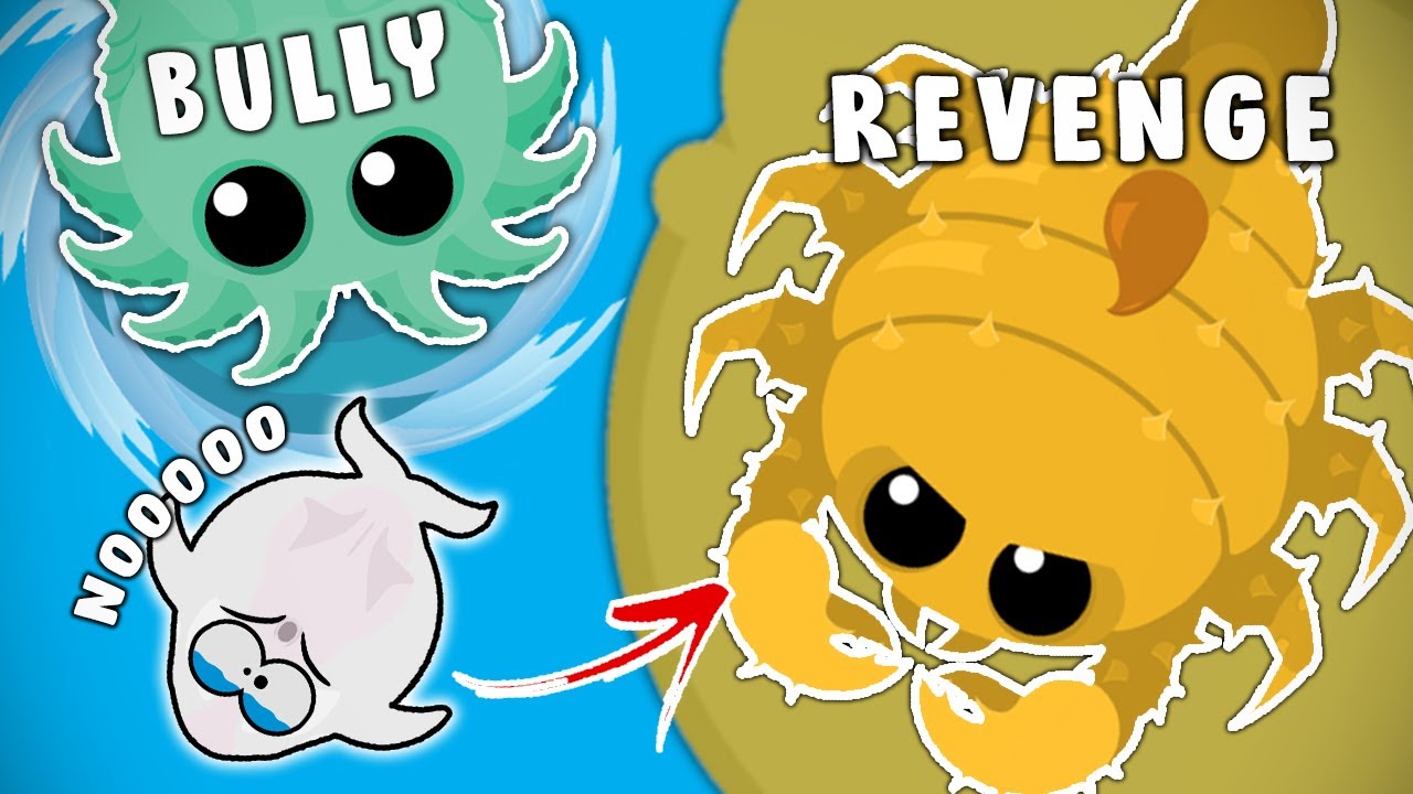 BABY ORCA TAKES REVENGE AGAINST THE BULLY KRAKEN in MOPE.IO