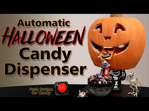 Automatic Halloween Candy Dispenser