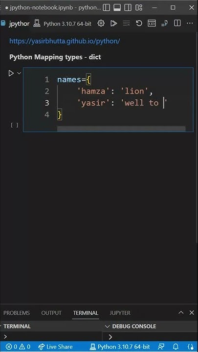 #2 dict | Python Dictionary with For Loop: Python for Beginners: - YouTube