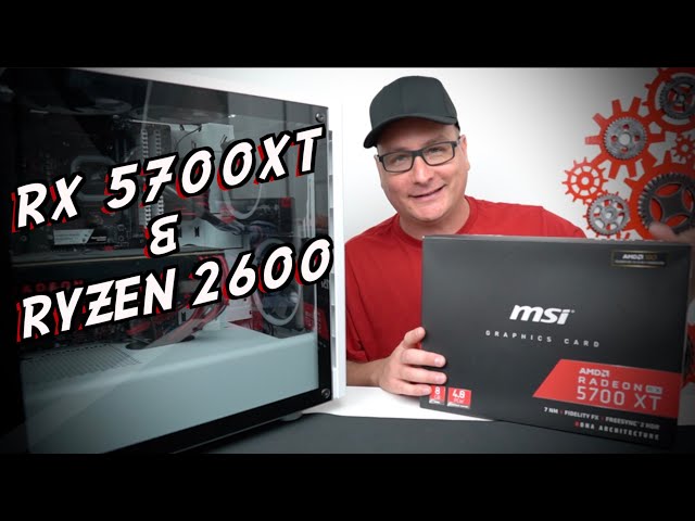 RX 5700 XT with Ryzen 5 2600 Install & Game Test at 1440p - YouTube