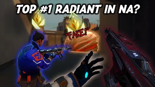 I got called a TOP #1 RADIANT in NA, but I'm really not. | PINOYPRIME Valorant Highlights