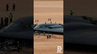 A Stunning View Of A B-2 Spirit Bomber After An Unexpected Incident