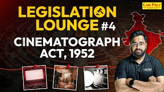Cinematograph Act | Important Acts & Law for CLAT 2026 | CLAT 2026 Preparation | By Soumil Sir