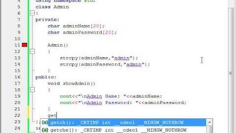 Private Constructor in C++ Hindi