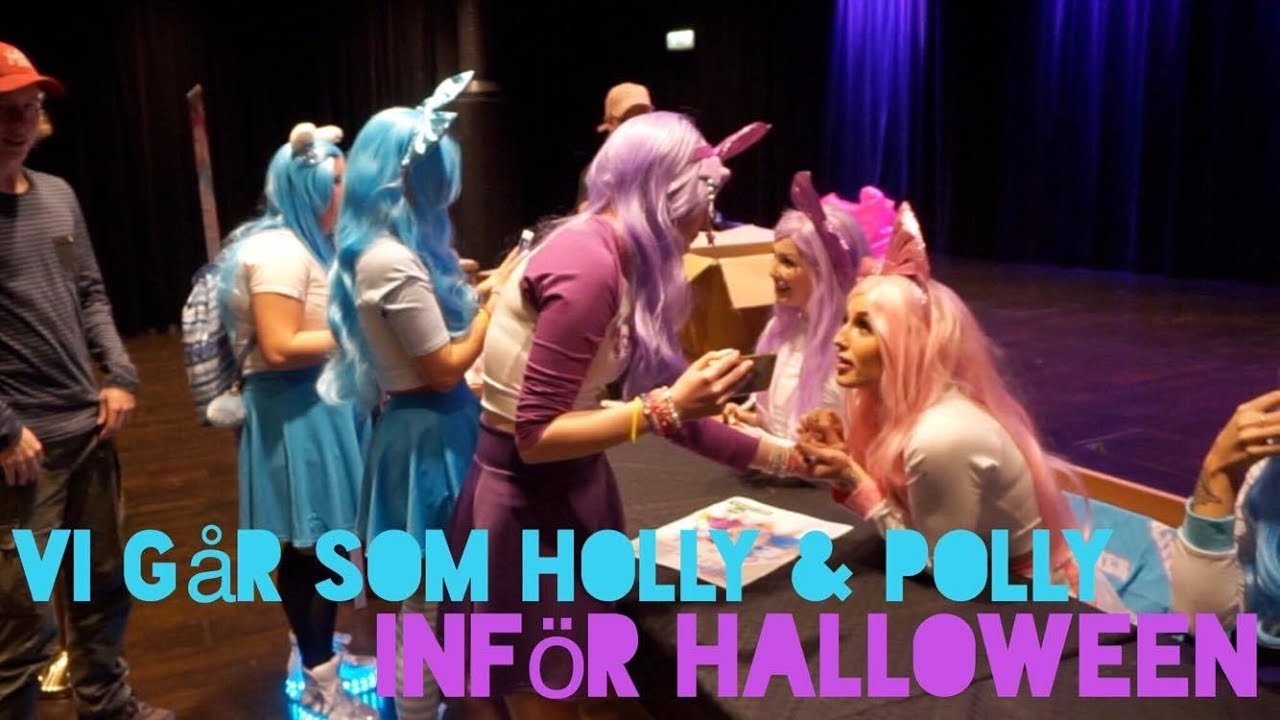Vi går som holly & Polly?   ||Dolly Style Glitter Tour