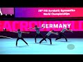 Germany (GER) - 2022 Acrobatic Worlds, Baku (AZE) - Dynamic Qualification  Men's Group