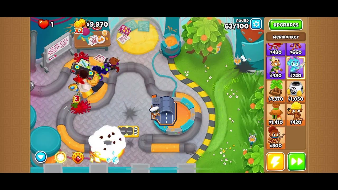 Baloons TD 6 On Tinkerton With New Monkey Mermonkey - YouTube