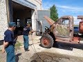 Мужики нашли старинную пожарную машину и восстановили ее