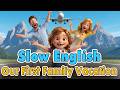 Why Should We Travel With Family? | Easy English Listening Practice Story (A1-A2 Level)