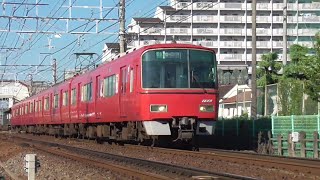 名鉄3524F 5582Fﾚ準急中部国際空港 下小田井駅通過