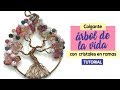 Como Hacer Colgante Árbol De La Vida Con Cristales En Ramas