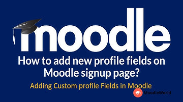 Moodle Administration - How to add custom profile field on Signup page in Moodle?