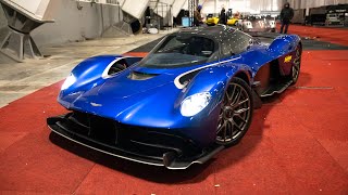 Hypercars & Supercars Leaving Car Show ! Valkyrie, Huayra BC, Veyron, iPE GT3 RS, Novitec 812