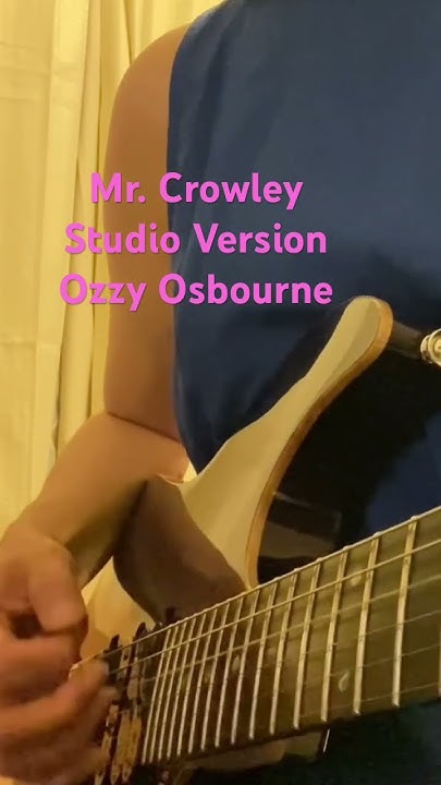 ozzy osbourne mr crowley studio remastered