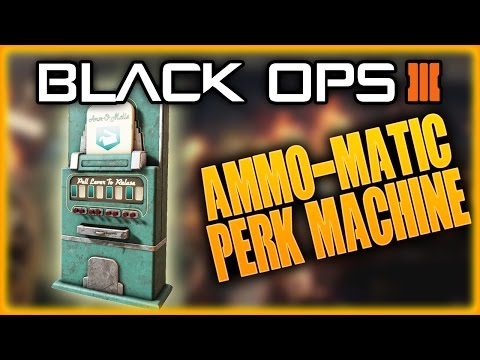 SECRET HIDDEN PERK MACHINE AMMO-MATIC, COMING TO BO3 MOD TOOLS, BLACK OPS 3 ZOMBIES