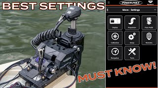 BEST SETTINGS For THE Power Pole MOVE PV