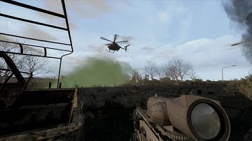 ARMA 2 Tactical Tutorial  "Chopper Extraction" [HD]