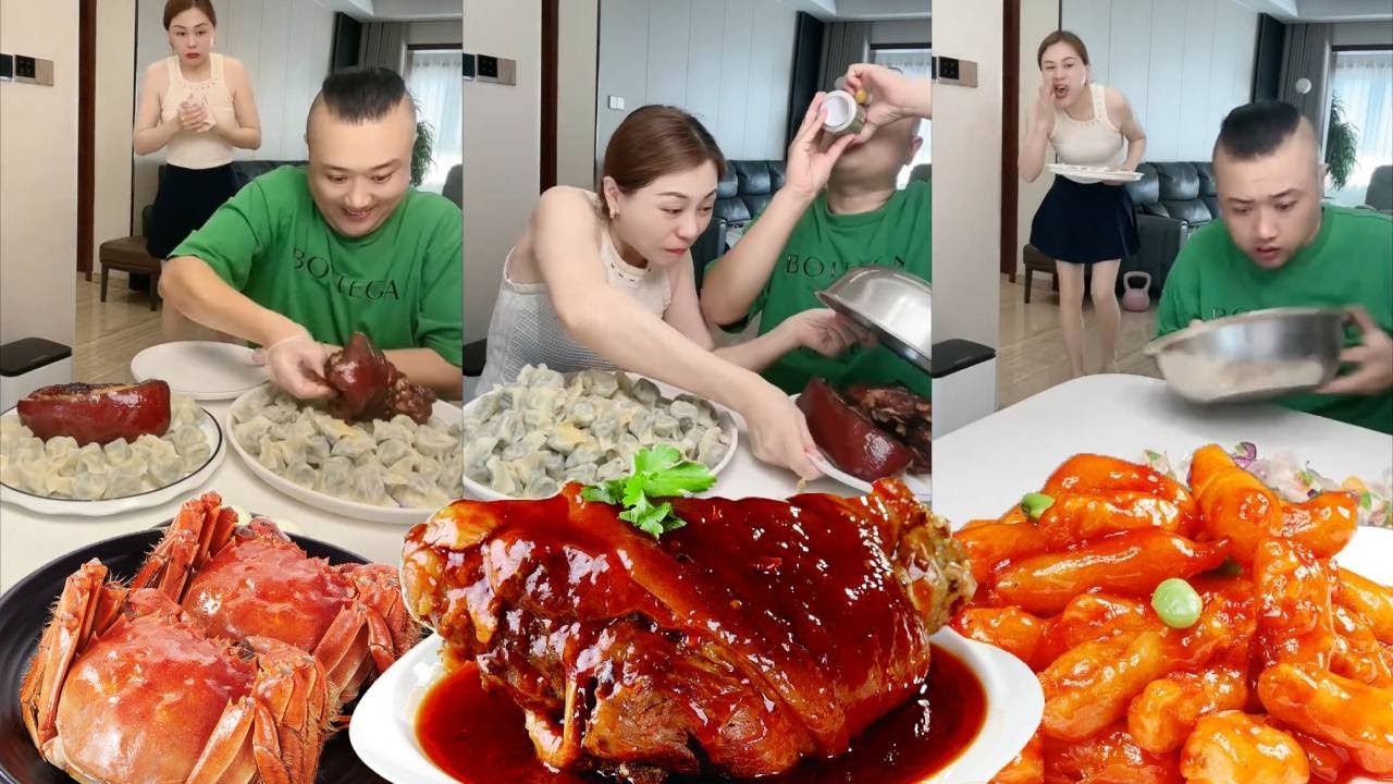 自私的老公想独吞食物，没想到被我发现了，直接让他什么都吃不到【宝哥宝嫂爱美食】