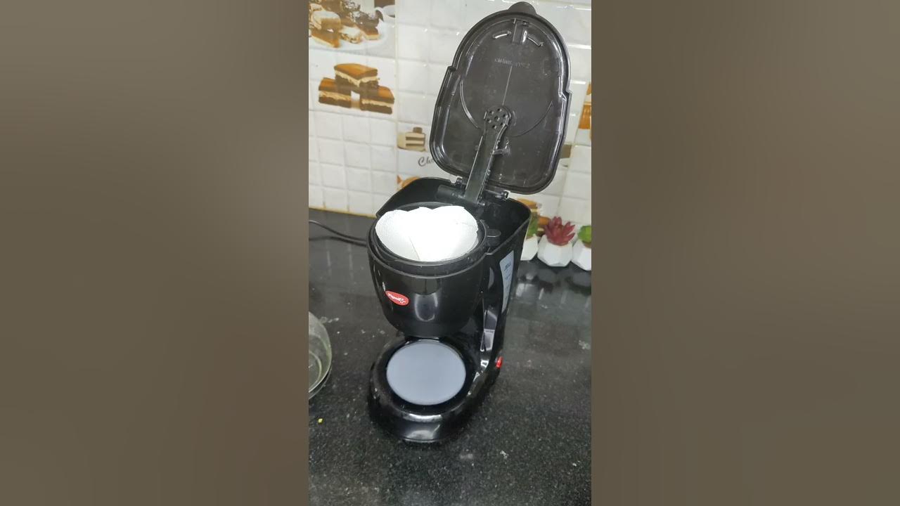 Black Coffee in Pigeon Coffee Maker shorts YouTube