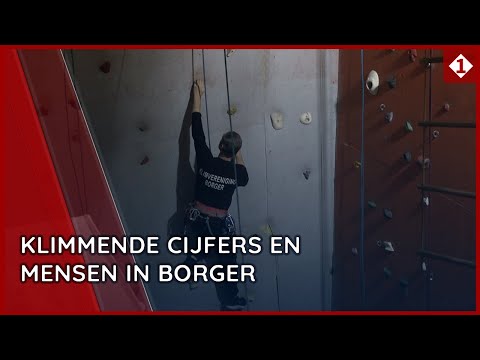 Klimvereniging Borger zag een stijging in het aantal leden afgelopen jaar