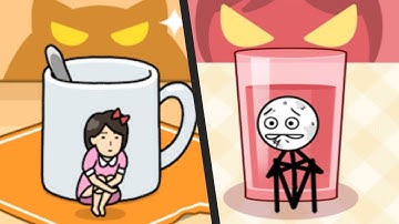 HIDE AND SEEK: CAT ESCAPE! vs HIDE ME - All Levels Satisfying Double Mobile Games Android ios