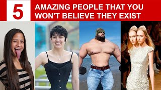 Top 5 Amazing People that You Won&#39;t Believe they Exist 😱 | Lit up